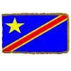Congo  Flag Frg w/pole hem, 2x3', Nylon