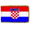 Croatia Flag Frg w/pole hem, 2x3', Nylon