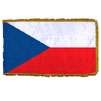 Czech Republic Flag Frg w/pole hem, 2x3', Nylon