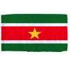 Suriname Flag w/pole hem, 4x6', Nylon