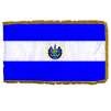 El Salvador Flag/Seal Frg w/pole hem, 5x8', Nyl