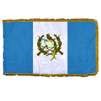 Guatemala Flag w/Seal Frg w/pole hem, 2x3', Nyl
