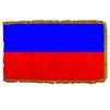 Haiti Flag Frg w/pole hem, 5x8', Nylon