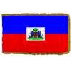 Haiti Flag w/Seal Frg w/pole hem, 5x8', Nylon