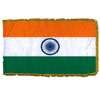 India Flag Frg w/pole hem, 5x8', Nylon