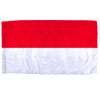 Indonesia Flag w/pole hem, 5x8', Nylon