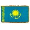 Kazakhstan Flag Frg w/pole hem, 2x3', Nylon