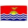 Kiribati Flag w/pole hem, 5x8', Nylon