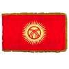 Kyrgyzstan Flag Frg w/pole hem, 2x3', Nylon