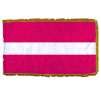 Latvia Flag Frg w/pole hem, 2x3', Nylon