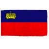 Liechtenstein Flag w/pole hem, 2x3', Nylon
