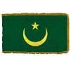 Mauritania Flag Frg w/pole hem, 2x3', Nylon