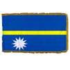 Nauru Flag Frg w/pole hem, 4x6', Nylon
