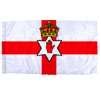 Northern Ireland Flag w/pole hem, 3x5', Nylon