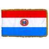 Paraguay Flag Frg w/pole hem, 2x3', Nylon
