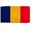 Romania Flag w/pole hem, 5x8', Nylon