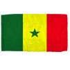 Senegal Flag w/pole hem, 2x3', Nylon