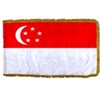 Singapore Flag Frg w/pole hem, 2x3', Nylon