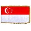 Singapore Flag Frg w/pole hem, 5x8', Nylon