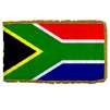 South Africa Flag Frg w/pole hem, 2x3', Nylon