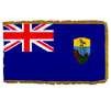 St. Helena Flag Frg w/pole hem, 3x5', Nylon