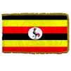 Uganda Flag Frg w/pole hem, 2x3', Nylon