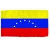 Venezuela Flag w/pole hem, 4x6', Nylon
