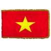 Vietnam Flag Frg w/pole hem, 2x3', Nylon