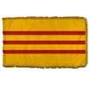 South Vietnam Flag Frg w/pole hem, 2x3', Nylon