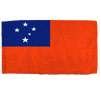 Western Samoa Flag w/pole hem, 2x3', Nylon