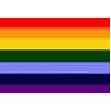 World Co-Op Flag w/pole hem, 5x8', Nylon