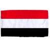 Yemen Flag w/pole hem, 2x3', Nylon