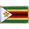 Zimbabwe Flag Frg w/pole hem, 5x8', Nylon