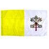 Vatican City  Flag w/pole hem, 5x8', Nylon