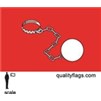 Wife on Board Bow Flag, 12x18", Nylon