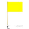 Caution Flag on Staff, 24x30", Nylon