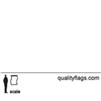 One Lap/Finish Auto Racing Banner, 24x30", Nylon