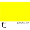 Caution Auto Racing Flag, 24x30", Nylon