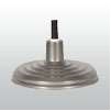 Viscount Flag Stand, 1-1 1/4" Dia, Silver Plas