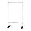 Adjustable Display Banner Stand , 48-96", Aluminum