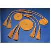 Golden Flagpole Tassel, 3", Nylon