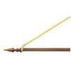 Banner Pole w/Cone Finials, 24", Brass