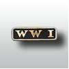 Plaque - WWI, Antique Bronze Finish, Metal