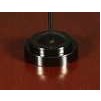 Mounted Flag Base 1 Hole, for 4x6", Black Plastic