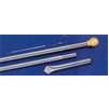 Display Flagpole Set, 7', Aluminum Silver