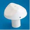 F-1 Truck, 2" Pole Dia, Fiberglas White