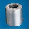 Pole Top Adapter, 3" Pole Dia, Alum Silver