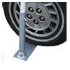 Tire Mount Flag Pole Stand, , Aluminum
