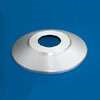 Stndrd Flash Collar, 12" Pole Dia, Alumin Clear