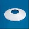 Stndrd Flash Collar, 6" Pole Dia, Alumin White
